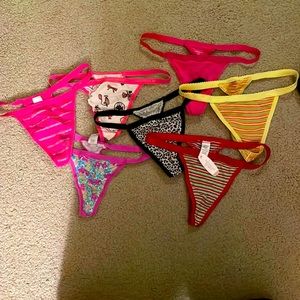 VS cotton v string thongs